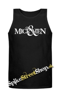 OF MICE AND MEN - Logo - Mens Vest Tank Top - čierne