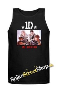 ONE DIRECTION - Star - Mens Vest Tank Top - čierne