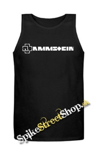 RAMMSTEIN - Logo - Mens Vest Tank Top - čierne