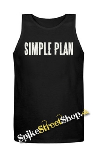 SIMPLE PLAN - Mens Vest Tank Top - čierne