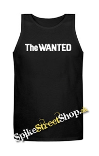 THE WANTED - Mens Vest Tank Top - čierne