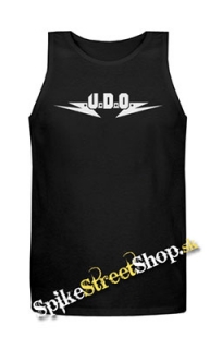 UDO - Logo - Mens Vest Tank Top - čierne