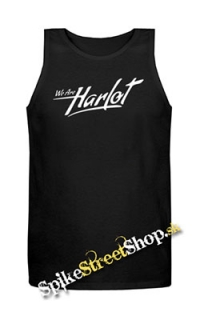 WE ARE HARLOT - Logo - Mens Vest Tank Top - čierne