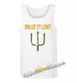 BILLY TALENT - Logo - Mens Vest Tank Top - biele
