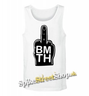 BRING ME THE HORIZON - Fuck - Mens Vest Tank Top - biele