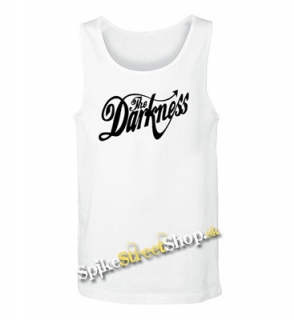 DARKNESS - Logo - Mens Vest Tank Top - biele