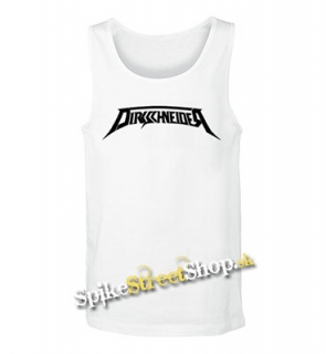DIRKSCHNEIDER - Logo - Mens Vest Tank Top - biele