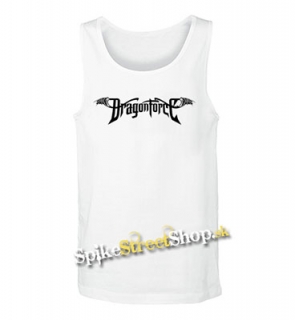DRAGONFORCE - Logo - Mens Vest Tank Top - biele