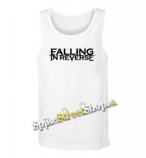 FALLING IN REVERSE - Logo - Mens Vest Tank Top - biele