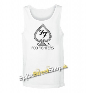 FOO FIGHTERS - Crest - Mens Vest Tank Top - biele