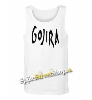 GOJIRA - Logo - Mens Vest Tank Top - biele