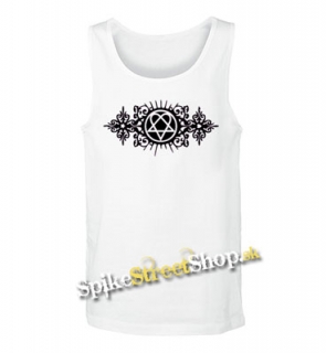 HEARTAGRAM - Mens Vest Tank Top - biele
