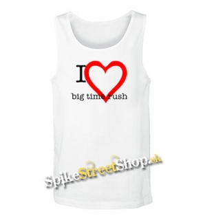 I LOVE BIG TIME RUSH - Mens Vest Tank Top - biele