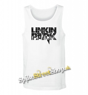 LINKIN PARK - Logo 2 - Mens Vest Tank Top - biele