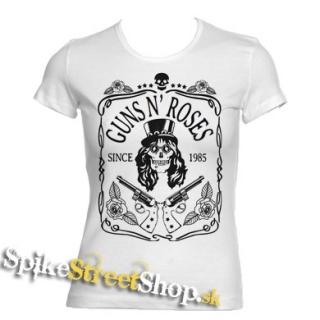 GUNS N ROSES - Since 1985 - biele dámske tričko