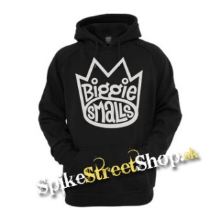 BIGGIE SMALLS - Logo - čierna pánska mikina