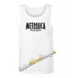 METALLICA - San Francisco -  Mens Vest Tank Top - biele