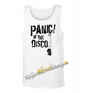PANIC AT THE DISCO - Biele Logo -  Mens Vest Tank Top - biele