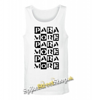 PARAMORE - Boxes -  Mens Vest Tank Top - biele