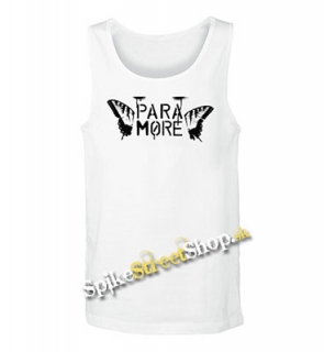 PARAMORE - Butterfly -  Mens Vest Tank Top - biele