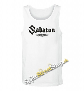 SABATON - The Last Stand Iconic -  Mens Vest Tank Top - biele
