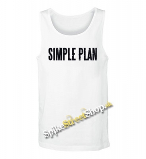 SIMPLE PLAN -  Mens Vest Tank Top - biele