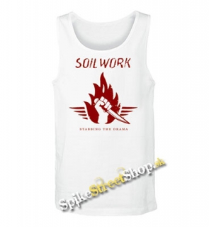 SOILWORK - Stabbing The Drama -  Mens Vest Tank Top - biele