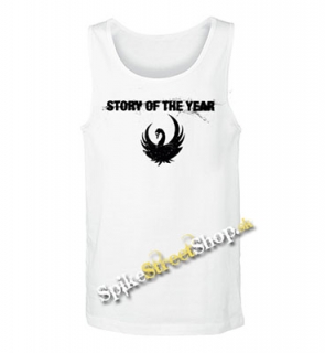 STORY OF THE YEAR - Logo - Mens Vest Tank Top - biele