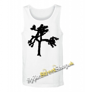 STROM - Mens Vest Tank Top - biele