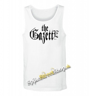 THE GAZETTE - Logo - Mens Vest Tank Top - biele