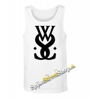 WHILE SHE SLEEPS - Sign - Mens Vest Tank Top - biele