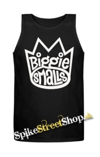 BIGGIE SMALLS - Logo - Mens Vest Tank Top - čierne