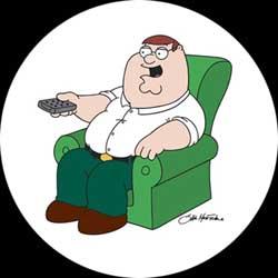 FAMILY GUY - Peter Griffin - odznak
