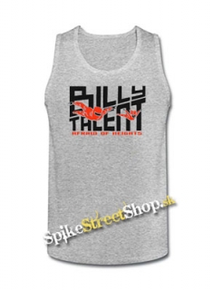 BILLY TALENT - Afraid Of Height Base Jumping 2016 - Mens Vest Tank Top - šedé