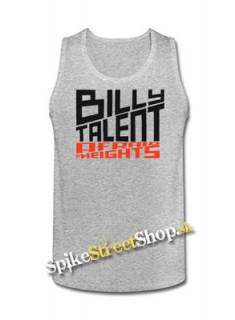 BILLY TALENT - Afraid Of Heights - Mens Vest Tank Top - šedé