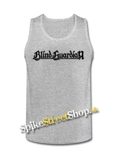 BLIND GUARDIAN - Logo - Mens Vest Tank Top - šedé