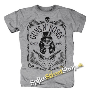 GUNS N ROSES - Since 1985 - sivé pánske tričko