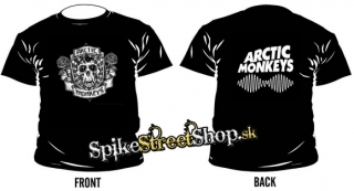 ARCTIC MONKEYS - Rose Coat Of Arms - čierne pánske tričko