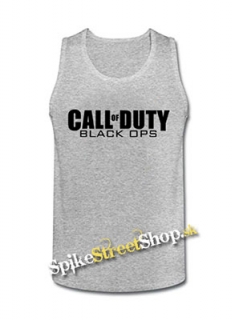 CALL OF DUTY - Black Ops - Mens Vest Tank Top - šedé