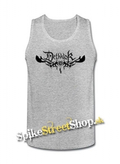 DETHKLOK - Logo - Mens Vest Tank Top - šedé