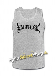 EMMURE - Logo - Mens Vest Tank Top - šedé
