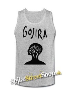 GOJIRA - Crest - Mens Vest Tank Top - šedé
