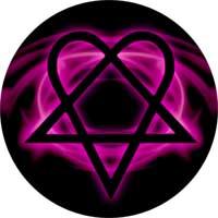 HEARTAGRAM - Motive 1 - odznak