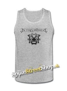 IN THIS MOMENT - Logo Butterfly - Mens Vest Tank Top - šedé