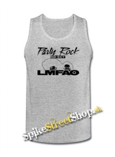 LMFAO - Party Rock - Mens Vest Tank Top - šedé