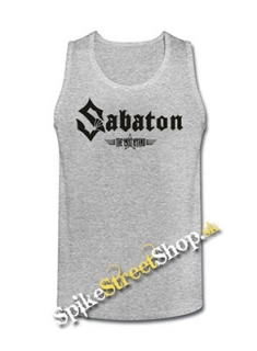 SABATON - The Last Stand Iconic - Mens Vest Tank Top - šedé