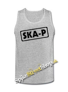 SKA-P - Mens Vest Tank Top - šedé