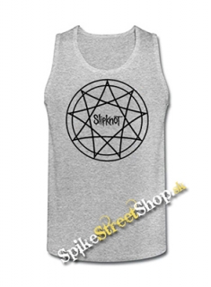 SLIPKNOT - Enneagram - Mens Vest Tank Top - šedé