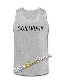 SOILWORK - Logo - Mens Vest Tank Top - šedé