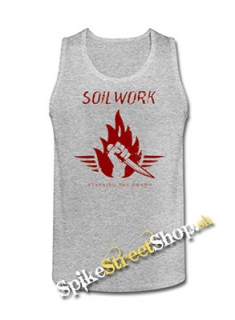 SOILWORK - Stabbing The Drama - Mens Vest Tank Top - šedé